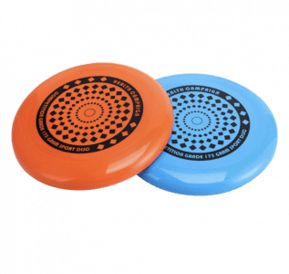 ultimate-frisbee-blue-and-orange-discs