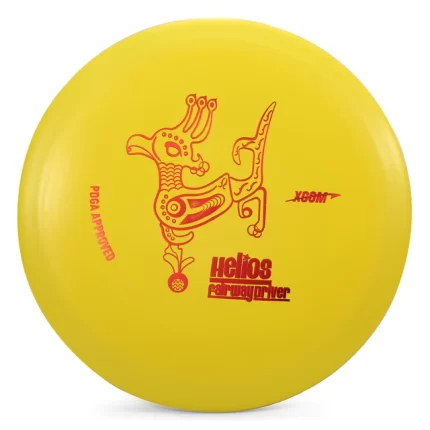 X-COM Disc-Golf Fairway Friver HELIOS - couleur jaune - Boutique Frisbee-Ultimate
