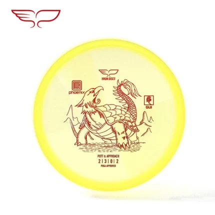 YIKUN Disc-Golf - Putt and Approach GUI Phoenix Jaune - Boutique Frisbee-Ultimate