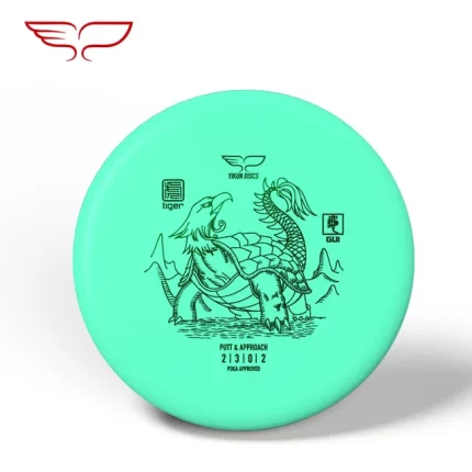 YIKUN Disc-Golf - Putt and Approach GUI Tiger Vert - Boutique Frisbee-Ultimate