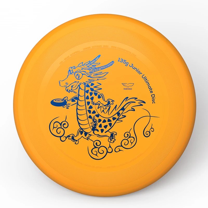 Frisbee pour enfants Yikun UltiPro Junior Ultimate Disc 135g Orange - Boutique en ligne Frisbee-Ultimate