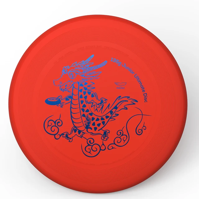 Frisbee pour enfants Yikun UltiPro Junior Ultimate Disc 135g Rouge