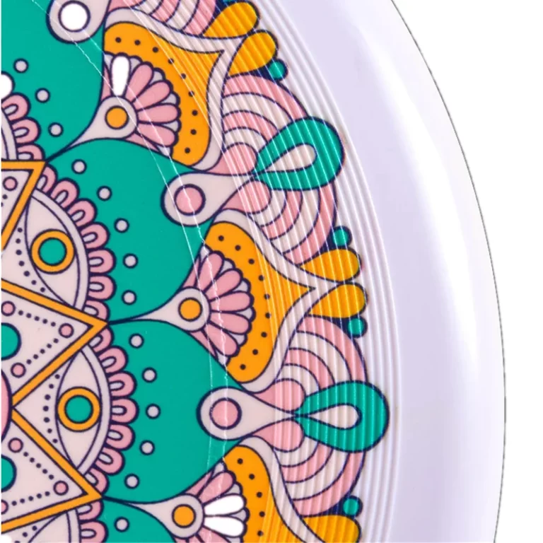 Frisbee loisirs motifs floraux : Motif1 - Détails de tranche - Frisbee Ultimate