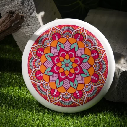 Frisbee loisirs motifs floraux : Motif10 en extérieur - Frisbee Ultimate