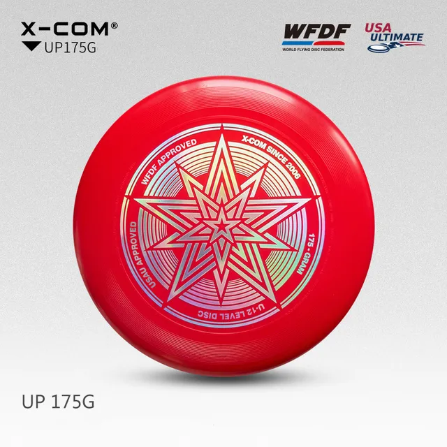 Frisbee X-COM Ultimate Star ROUGE