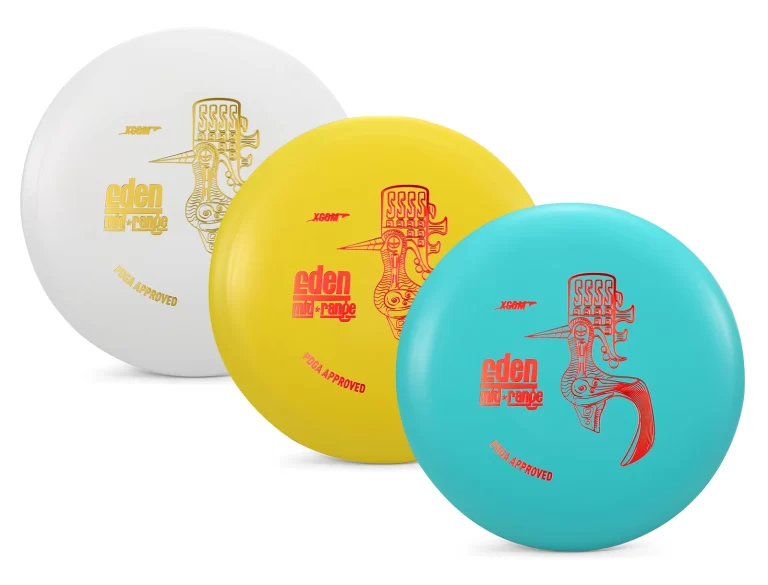 X-COM Disc-Golf - Mid-range : Eden - Variations de couleurs - Boutique Frisbee-Ultimate