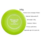 Frisbee pour enfants de 8 à 15 ans- Aisenwer Ultimate Disc Vert 145g - Caractéristiques