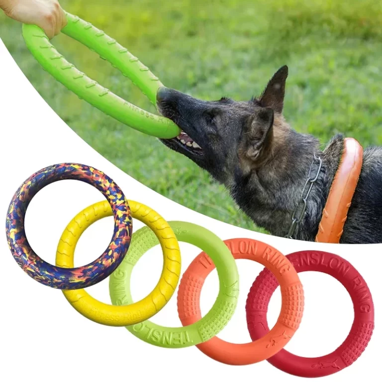 anneau à mordiller pour chiens - Gamme de couleurs