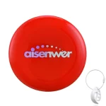 Frisbee Aisenwer Ultimate Disc Standard 175g Rouge avec clip